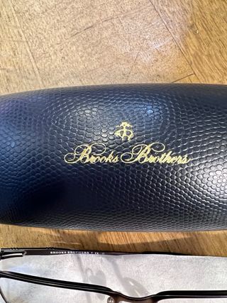 Armação Óculos Brooks Brothers Cinza/Prata