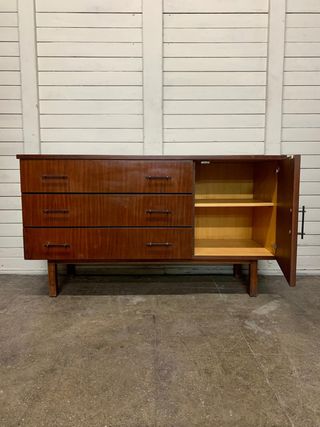 Aparador Vintage Madera. Mueble TV.