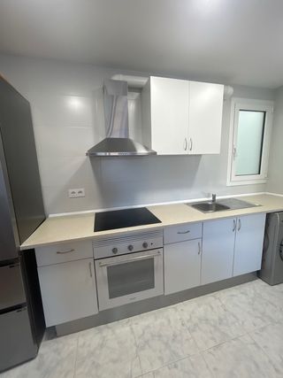 Armarios Cocina Blancos Leroy +Encimera +Fregadero