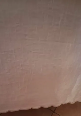 Copriletto matrimoniale con ricami 230x260