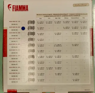 Fiamma Sun View XL 260