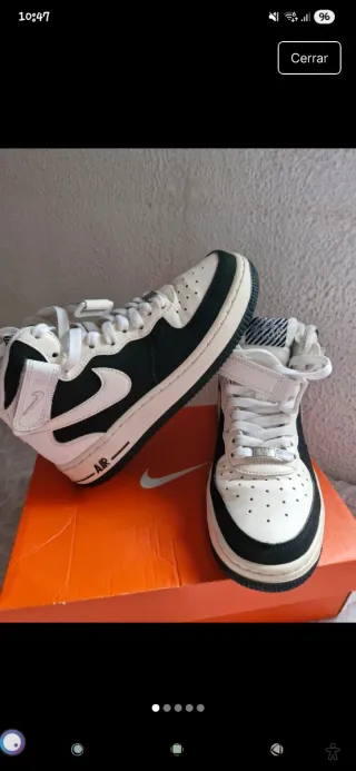 Nike Air Force 1 Zapatillas Blancas y Negras