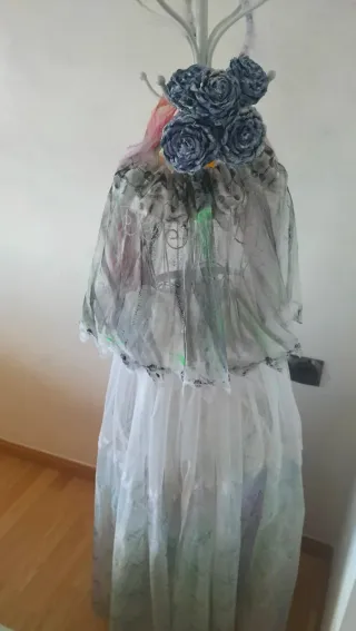 Disfraz Novia Cadáver Talla Única