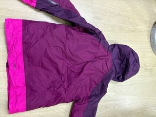 Chaqueta de esquí Wedze morada y rosa