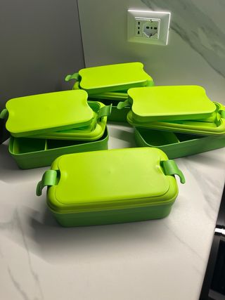 Set 4 Contenitori Porta Pranzo