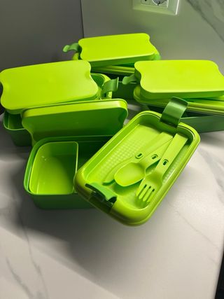 Set 4 Contenitori Porta Pranzo