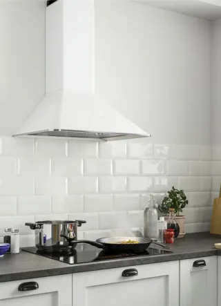 Campana extractora MATTRADITION blanca vintage new