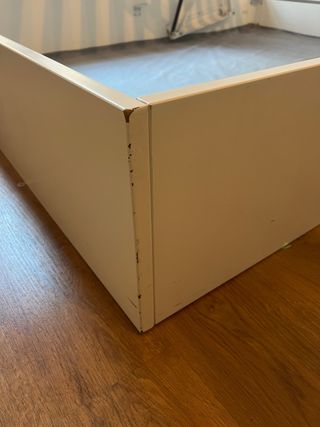 Canapé abatible blanco 160x200cm