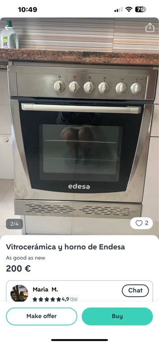 Vitrocerámica y horno Teka No hago envíos