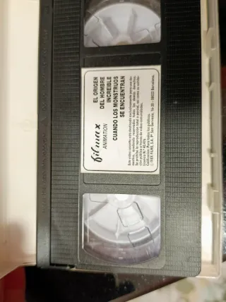 Pack 6 VHS X-MEN Marvel Vintage (Español)
