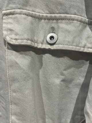 Chaqueta vaquera Zara Man Beige Talla XL