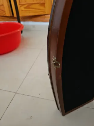 Botellero de madera estilo barco