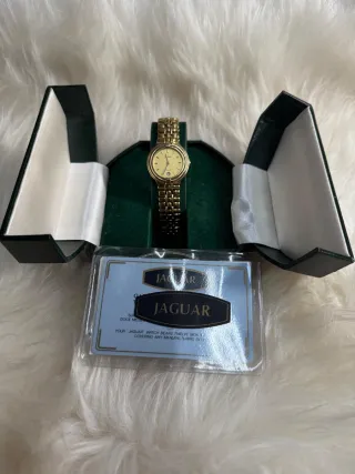 Reloj Jaguar Mujer Clásico Dorado