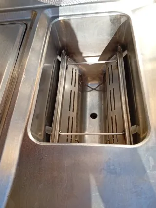 Freidora Gas Repagas 17+17