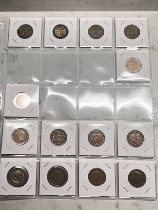 Colección monedas 2€