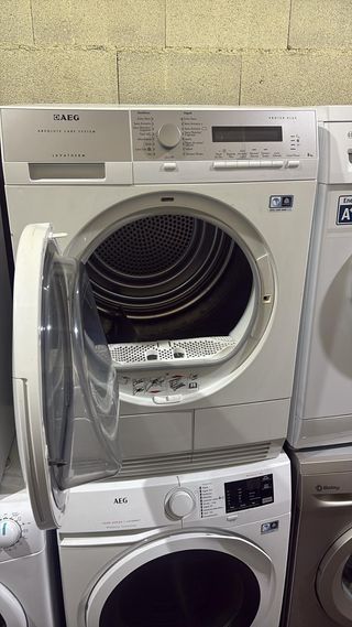 Secadora AEG 8kg Bomba Calor A+++ Como Nueva