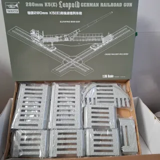 MAGNIFICA Maqueta 1/35 Leopold 280mm K5(E) Trumpet