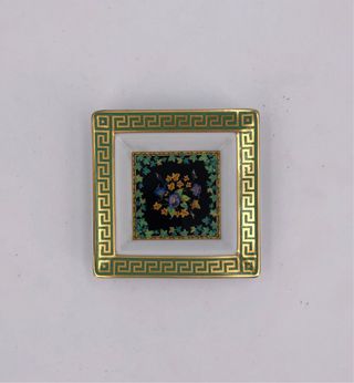 Posacenere Versace Mini Gold Ivy per Rosenthal.