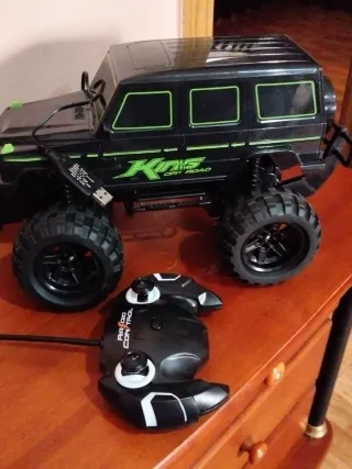 Coche RC Negro y Verde