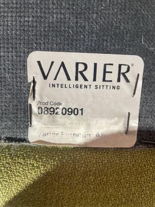 Silla ergonómica Varier madera y tela