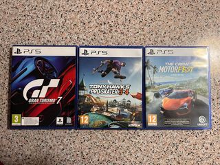 Juegos PS5: Gran Turismo 7, Tony Hawk's Pro Skater