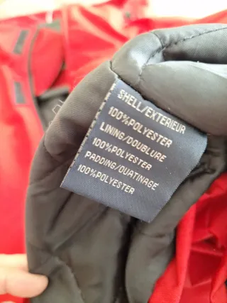 Chaqueton Parka Roja Kariban