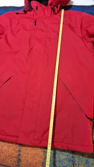 Chaqueton Parka Roja Kariban