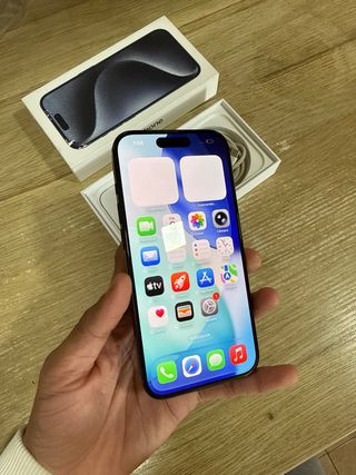 91% Bateria iphone 15 Pro 128Gb