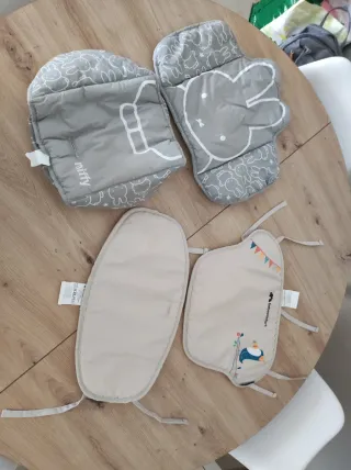 Fundas textiles para trona.