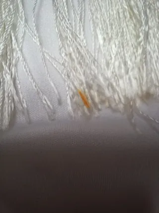 Maglia donna con frange e perline