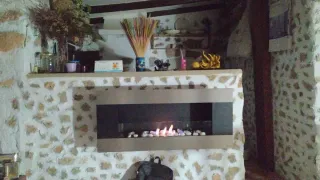 Chimenea bioetanol moderna