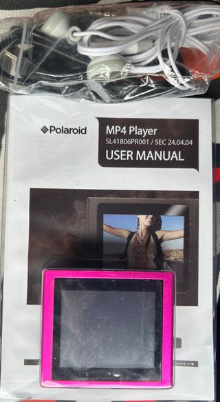 Reproductor MP4 Polaroid 1.8 Táctil. Nuevo sin uso