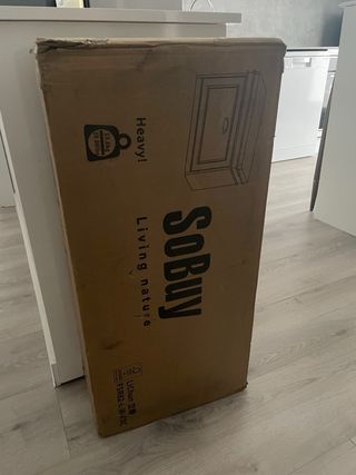 Banco zapatero nuevo en su caja