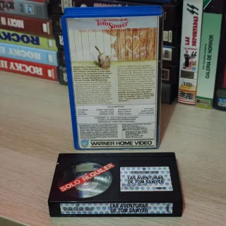 VHS Las Aventuras de Tom Sawyer (Español)
