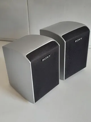 2 Altavoces Sony Home Cinema Plata/Negro