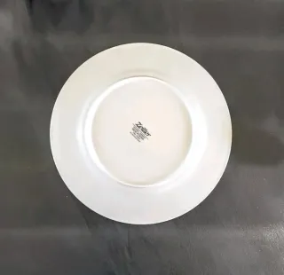 Piatto Bavaria Porcellana Decorato Blu