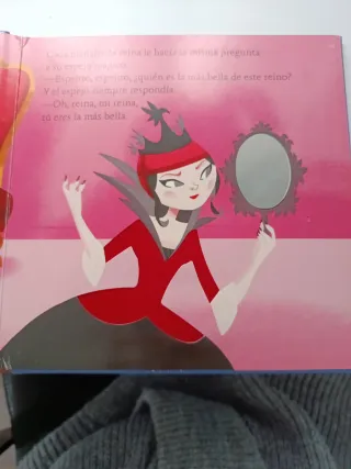 Blancanieves: Con texturas en el interior