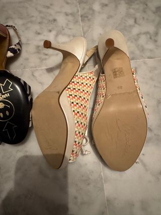 Zapatos de tacón sin estrenar, 36 y 37