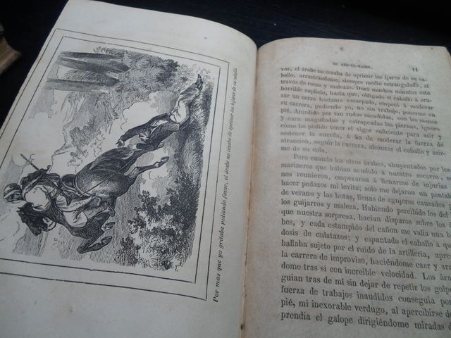 ANTIGUA 1860-LA GUERRA DE AFRICA-NOVEL HISTORICA
