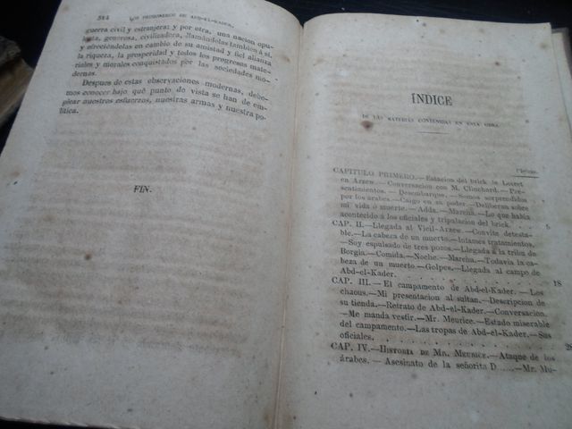 ANTIGUA 1860-LA GUERRA DE AFRICA-NOVEL HISTORICA