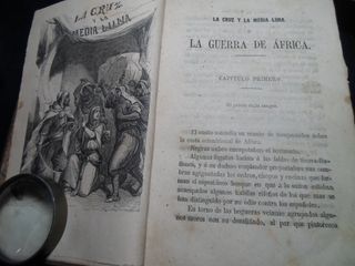 ANTIGUA 1860-LA GUERRA DE AFRICA-NOVEL HISTORICA