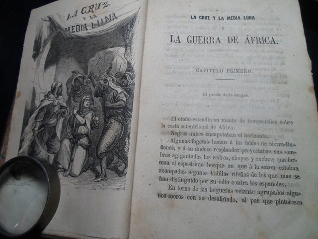 ANTIGUA 1860-LA GUERRA DE AFRICA-NOVEL HISTORICA