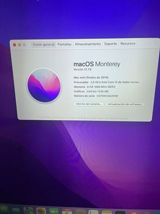 Apple Mac mini (Late 2014) i5 2.6GHz 8GB RAM