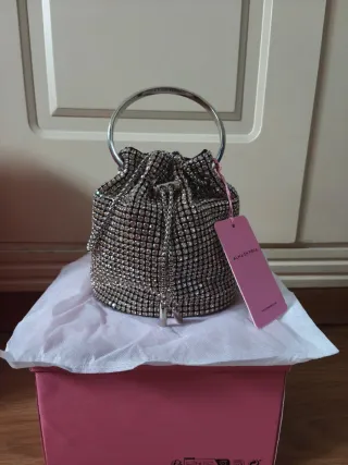 Bolso saco Alma en Pena pedrería