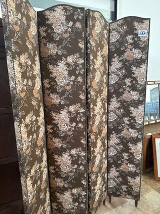 Biombo clásico floral