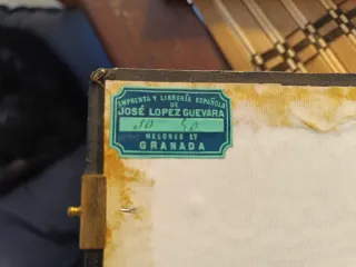 Libro antiguo EUCOLOGIO ROMANO