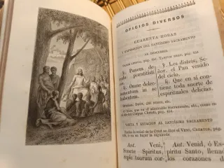 Libro antiguo EUCOLOGIO ROMANO