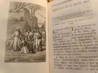 Libro antiguo EUCOLOGIO ROMANO