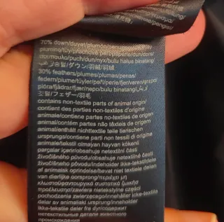 Abrigo plumífero Tommy Hilfiger