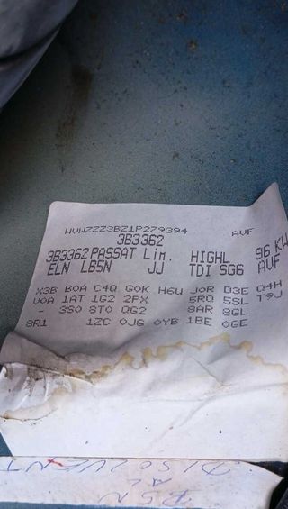 Capot volkswagen passat berlina (3b3) 464537